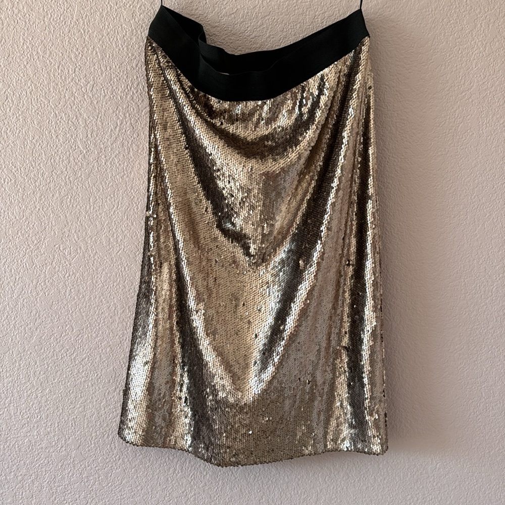Fabulous Gold Sequin Skirt